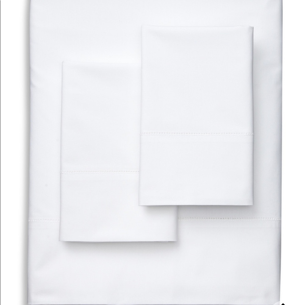Frette luxe percale sheet set white Cali King NIB